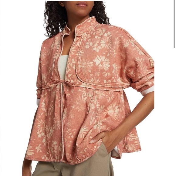 Free People Lua Bed Jacket NWOT - Picture 3 of 6